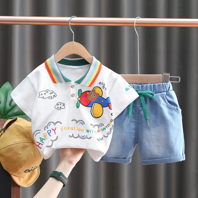 Conjunto Infantil Masculino Aviãozinho
