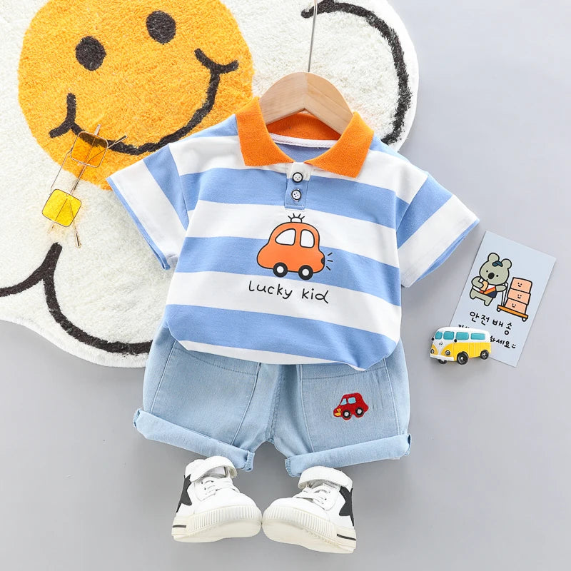 Conjunto Infantil “Theo Polo” – 2 Peças