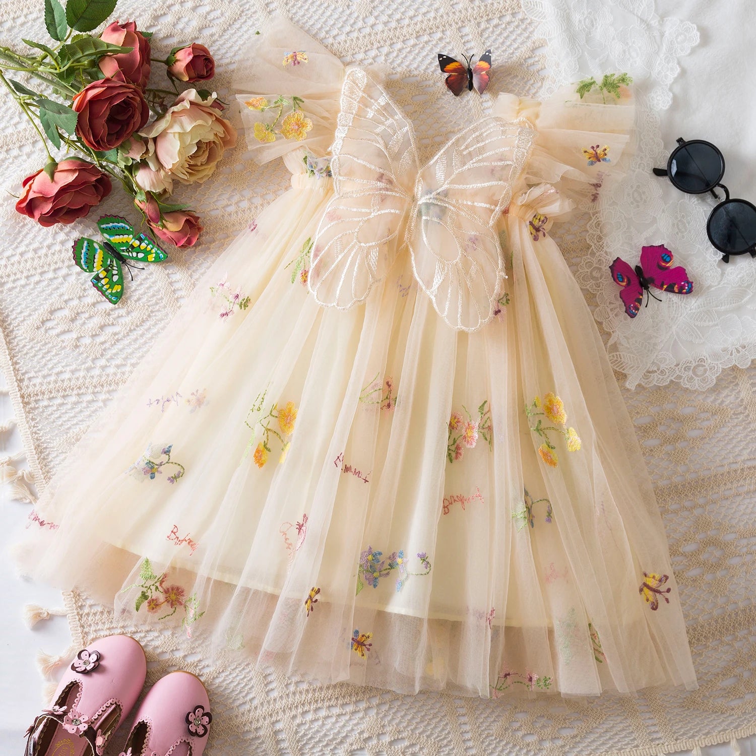 Vestido Princesa Borboletas – Fairy Wings