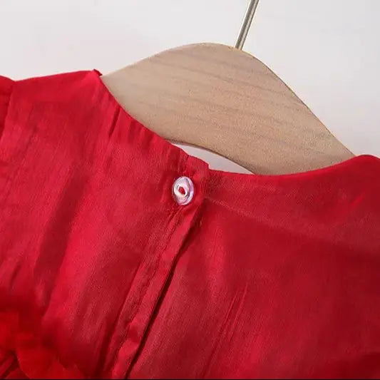 Vestido Princesa de Renda – Laço de Verão