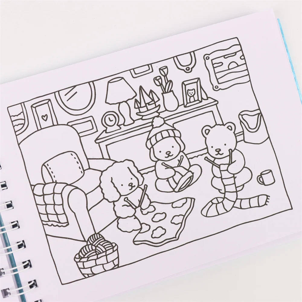 Bobbie Goods – Livro de Colorir Cute & Cozy