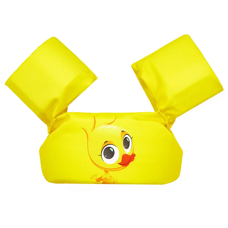 Colete de Flutuação Infantil com Braçadeiras de Espuma para Piscina e Praia