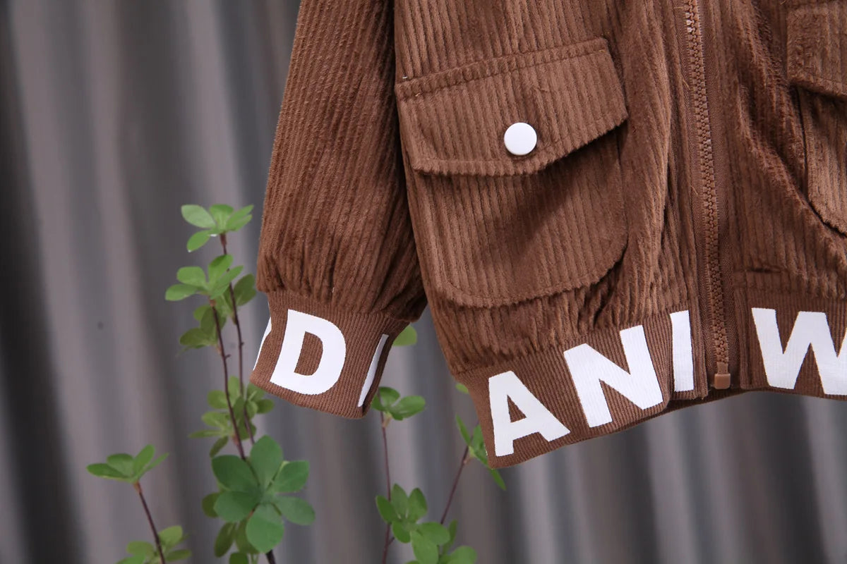 Conjunto Infantil “Lorenzo Veludo” – 2 Peças