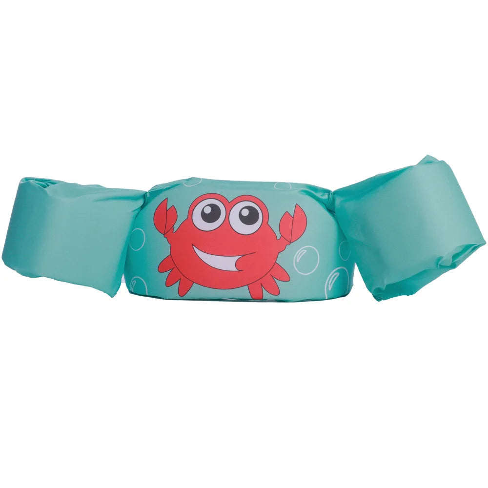 Colete de Flutuação Infantil com Braçadeiras de Espuma para Piscina e Praia