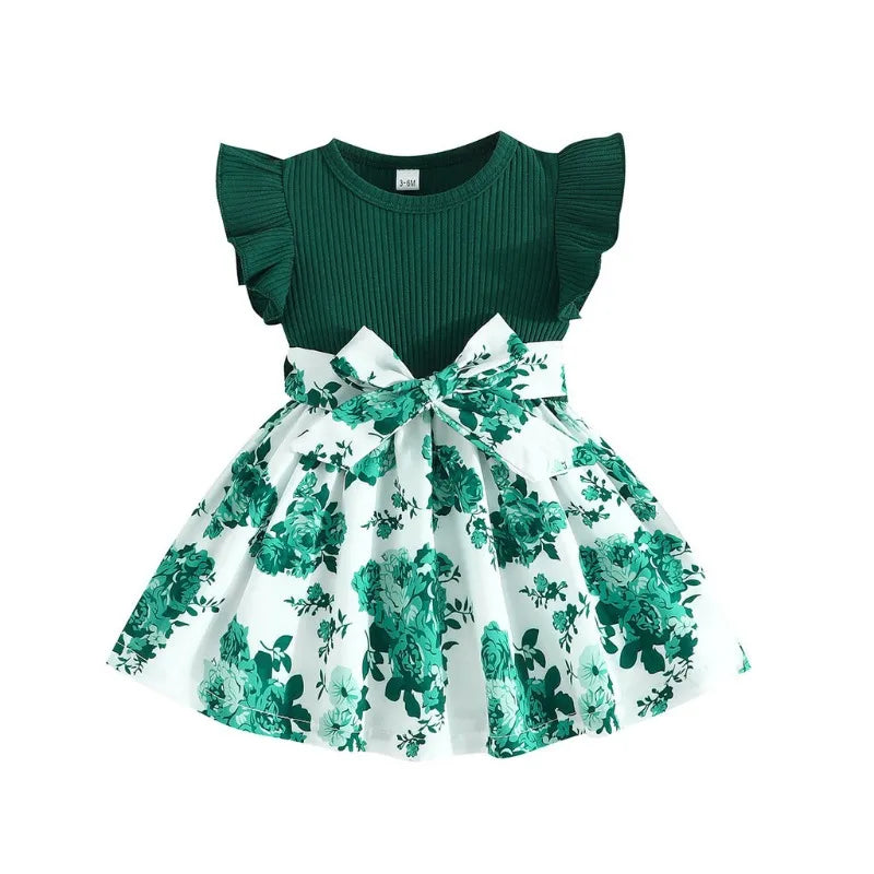 Vestido Bebê Floral – Doçura de Verão