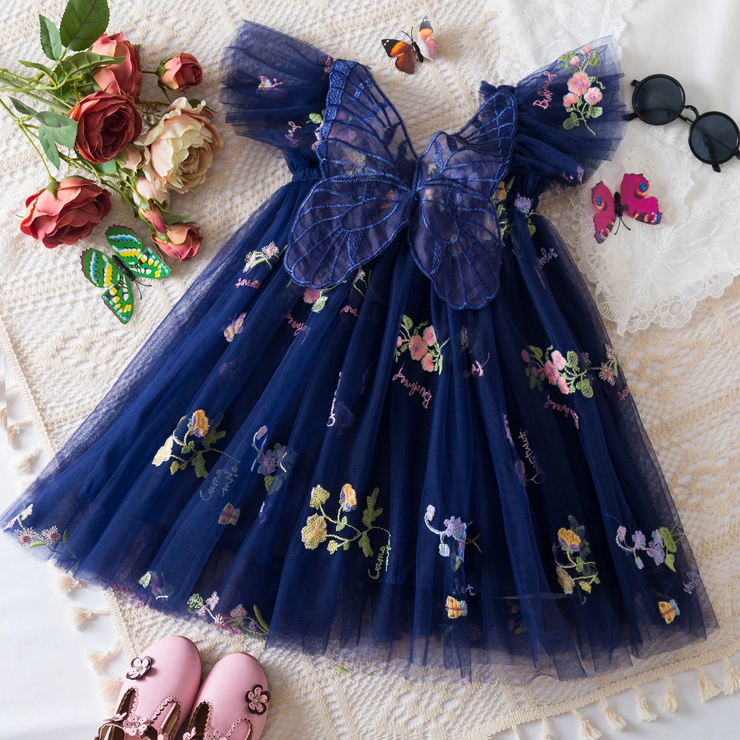 Vestido Princesa Borboletas – Fairy Wings