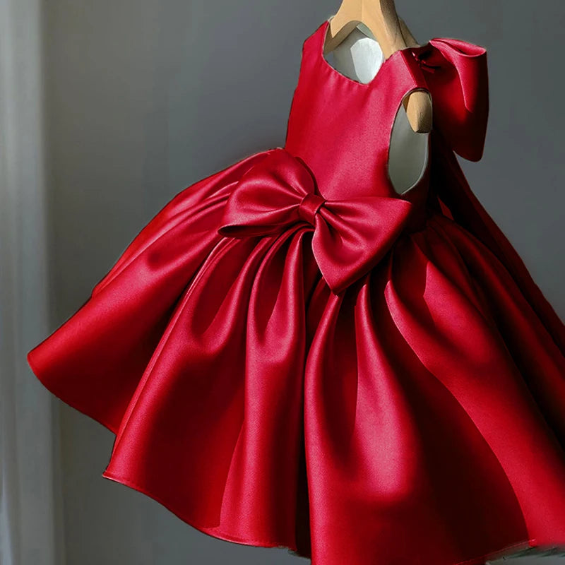 Vestido Festa Infantil com Laço – Aurora