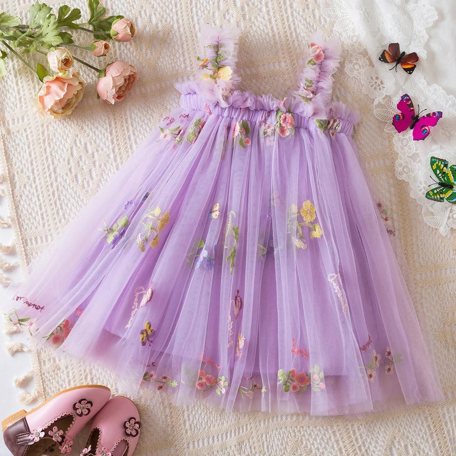 Vestido Princesa Borboletas – Fairy Wings