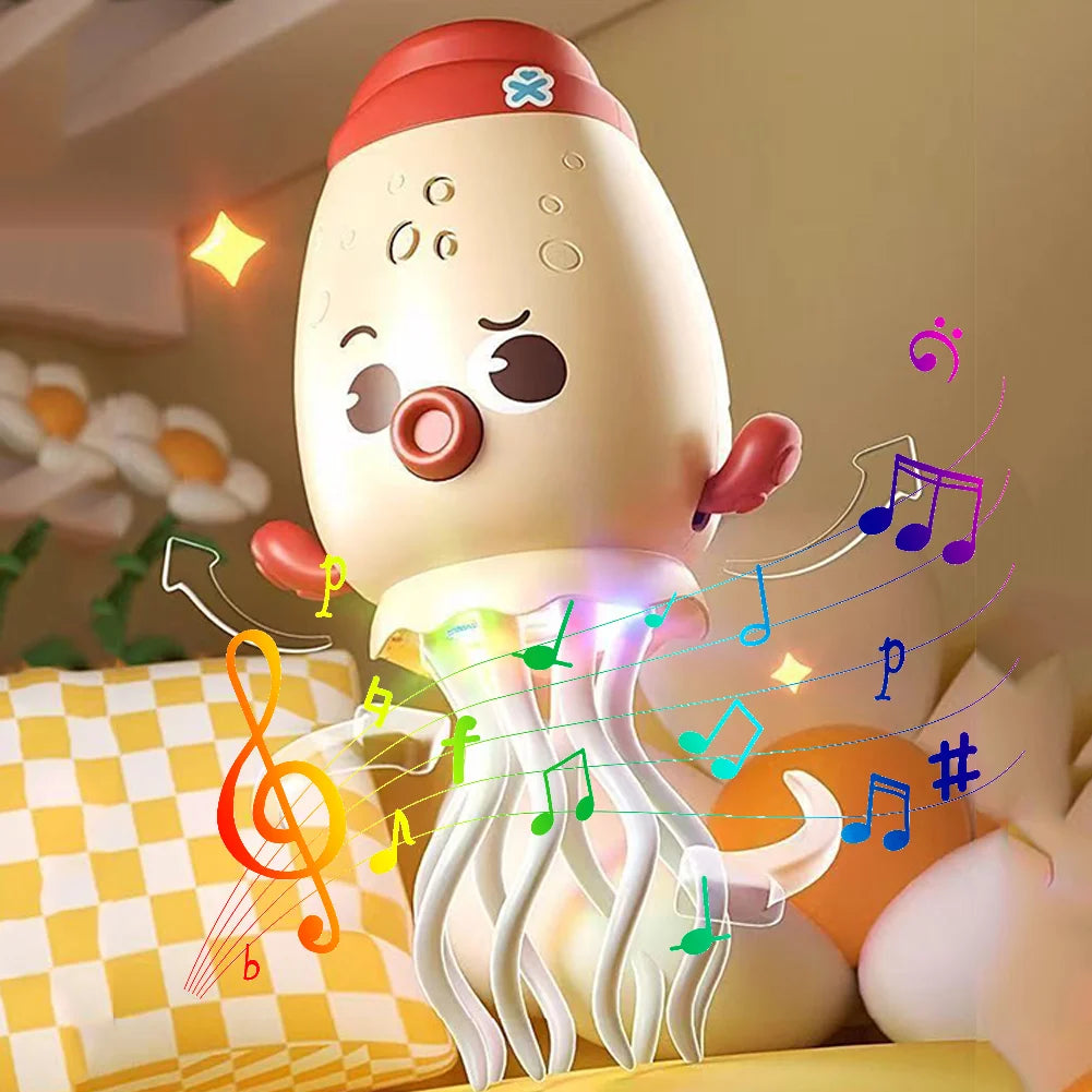 Polvo Dançante Interativo com Luzes