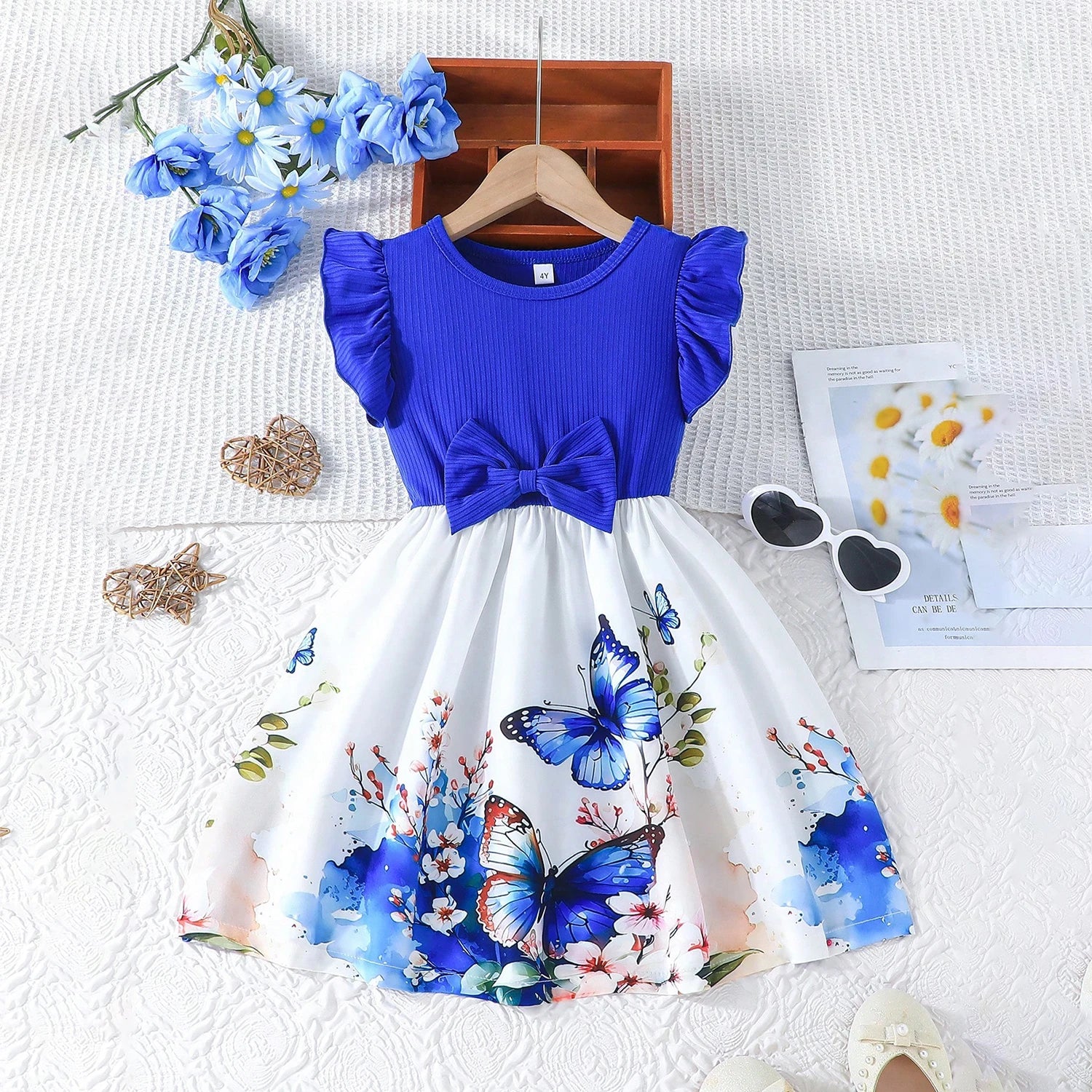 Vestido Infantil “Borboletinha Encantada” – Festa & Casamento