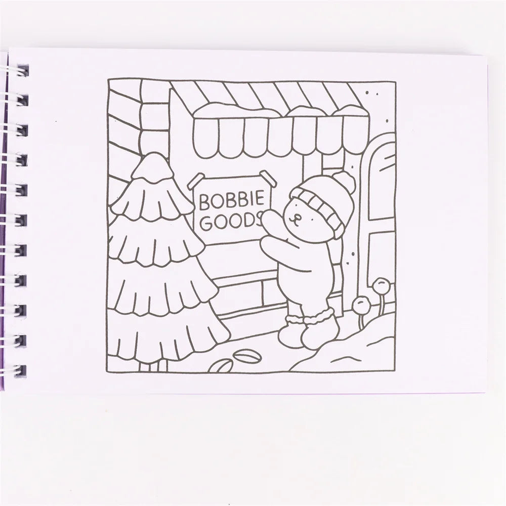 Bobbie Goods – Livro de Colorir Cute & Cozy