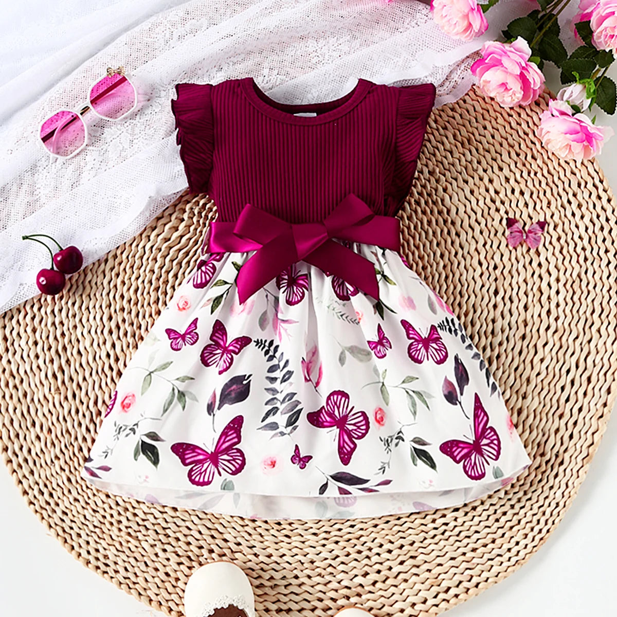 Vestido Bebê Borboletas – Garden