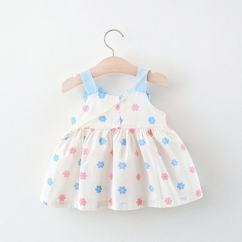 Vestido Infantil Laço 3D – Doçura