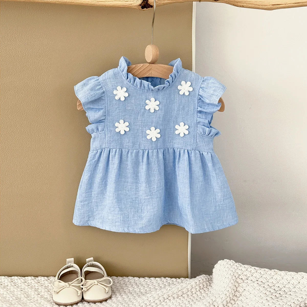 Vestido Bebê Margarida – Pétala