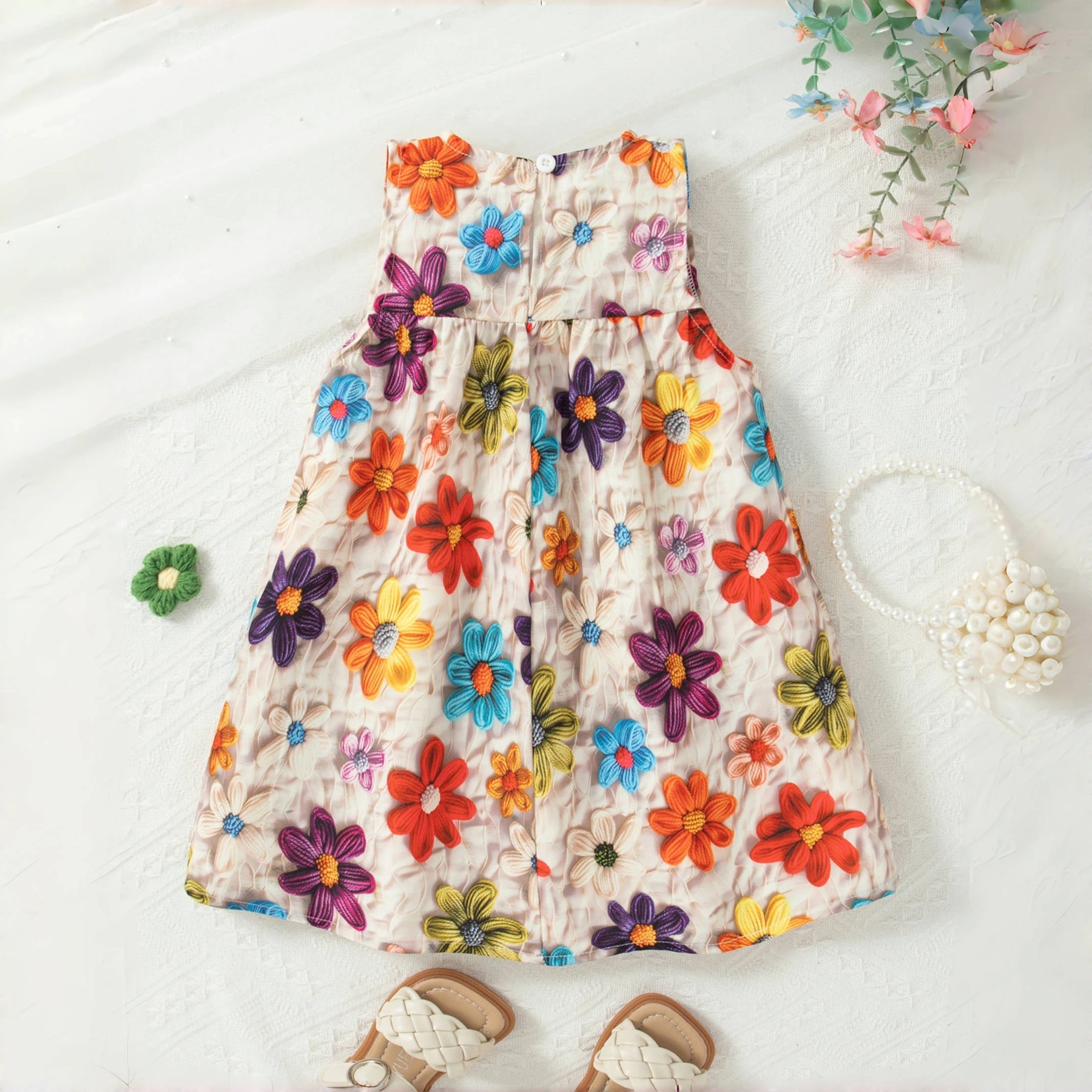 Vestido Bebê Pintura – Arte em Movimento