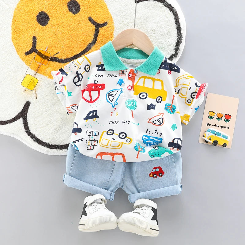 Conjunto Infantil Polo & Jeans