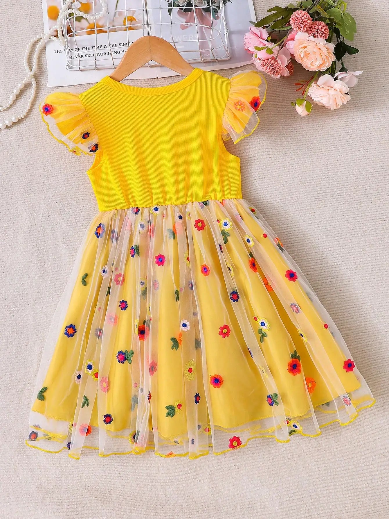 Vestido Infantil “Princesinha de Verão” – Leve & Charmoso