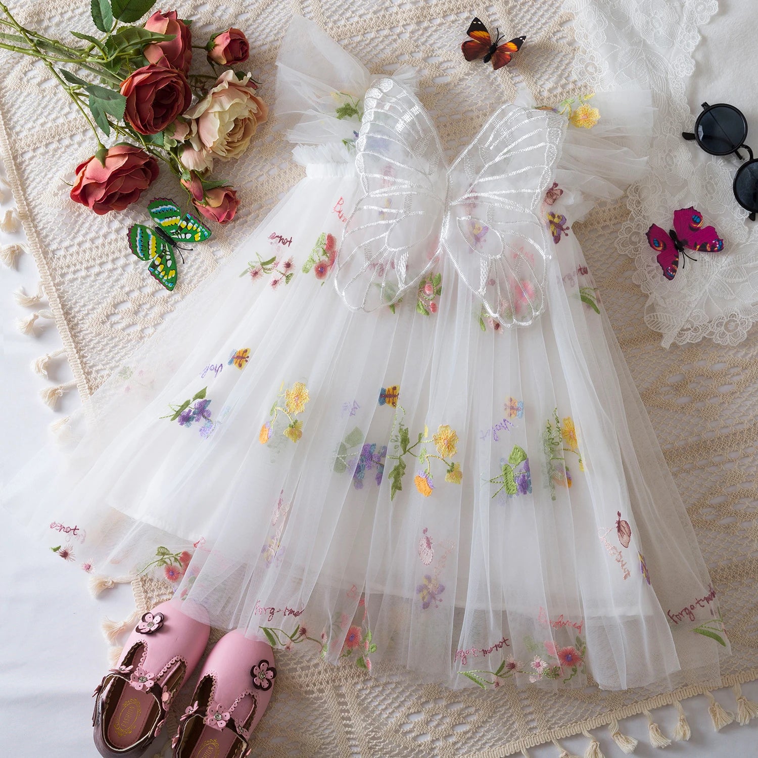 Vestido Princesa Borboletas – Fairy Wings