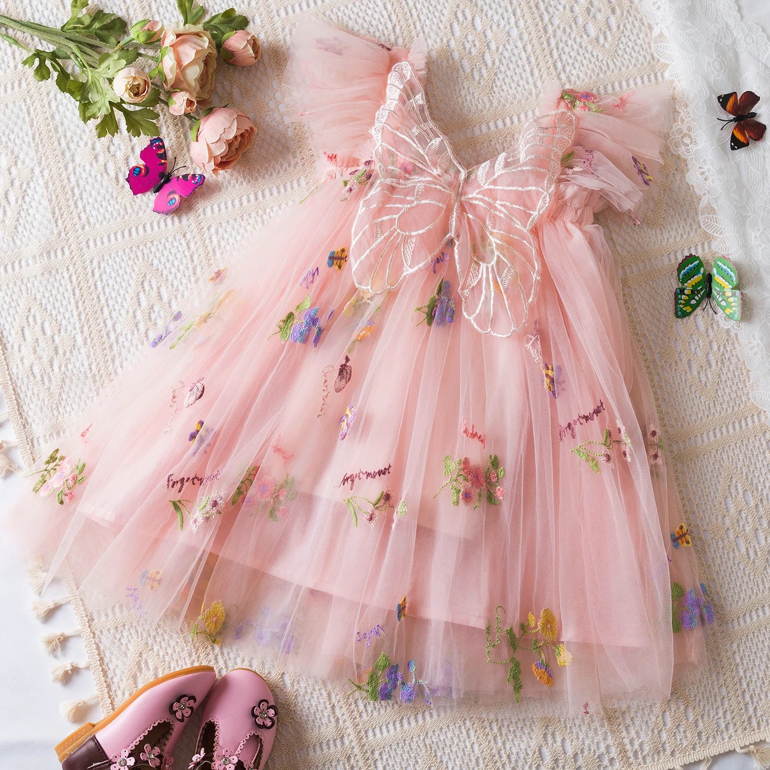 Vestido Princesa Borboletas – Fairy Wings