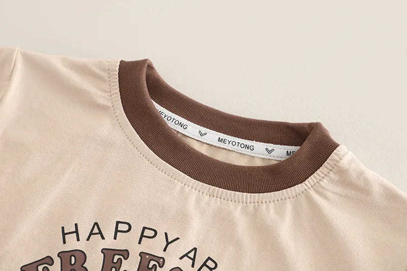 Conjunto Infantil Verão Arco-Íris – 2 Peças