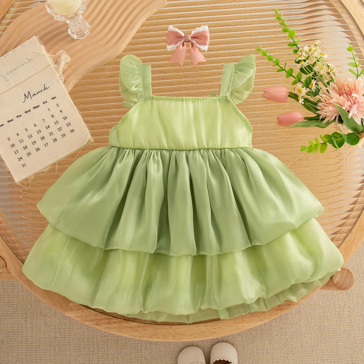 Vestido Bebê Princesa Chiffon – Lara