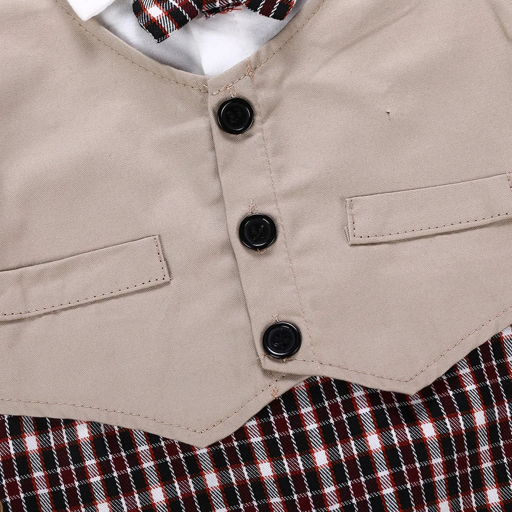 Macacão Social Bebê – Gentleman