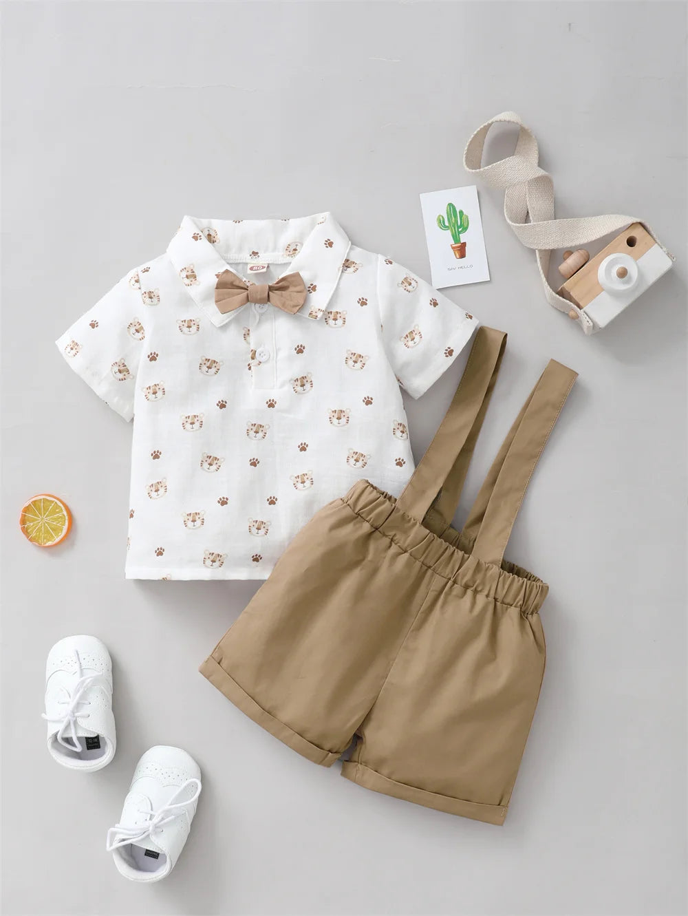 Conjunto Infantil Menino Tigre – Estilo e Conforto