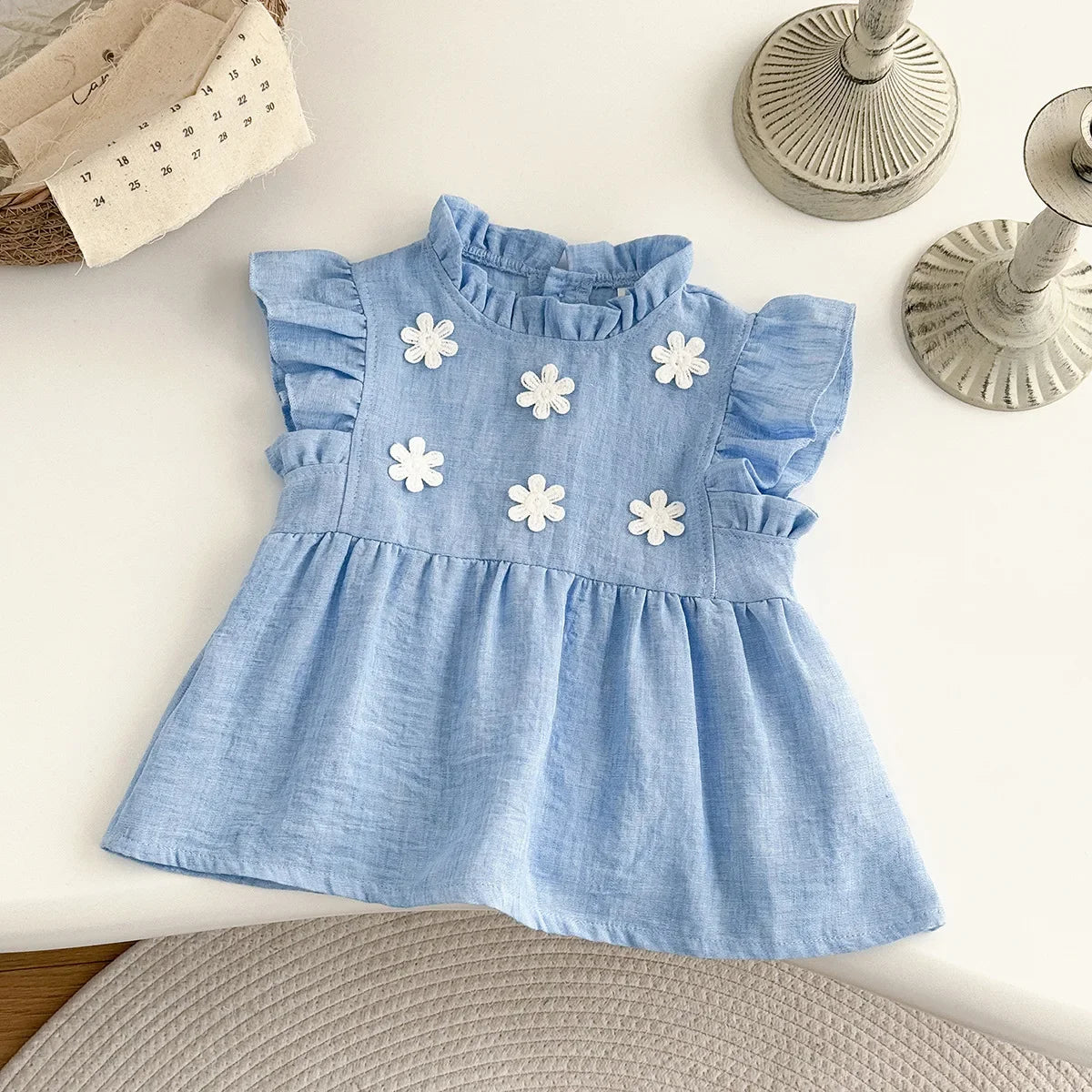 Vestido Bebê Margarida – Pétala