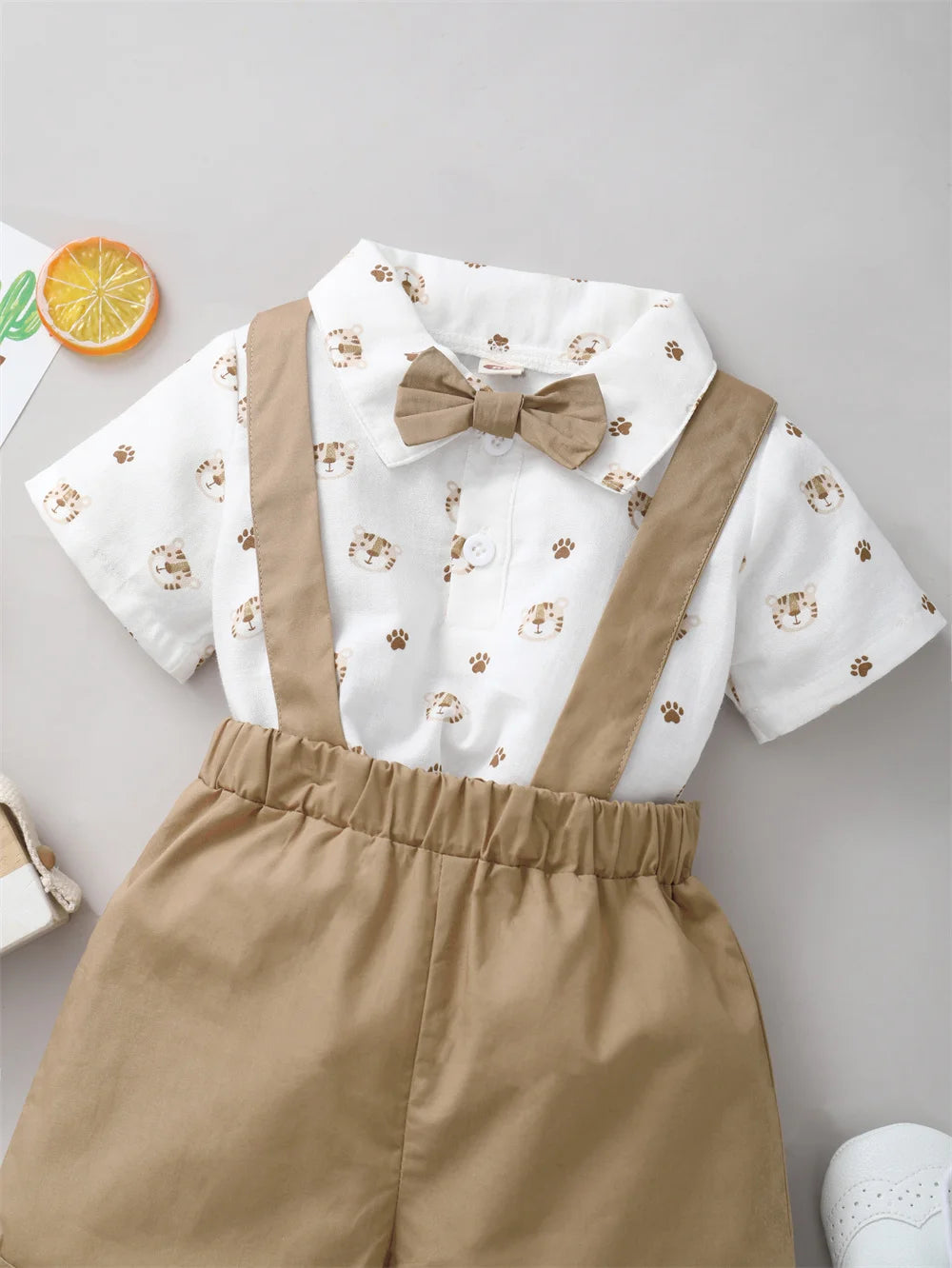 Conjunto Infantil Menino Tigre – Estilo e Conforto