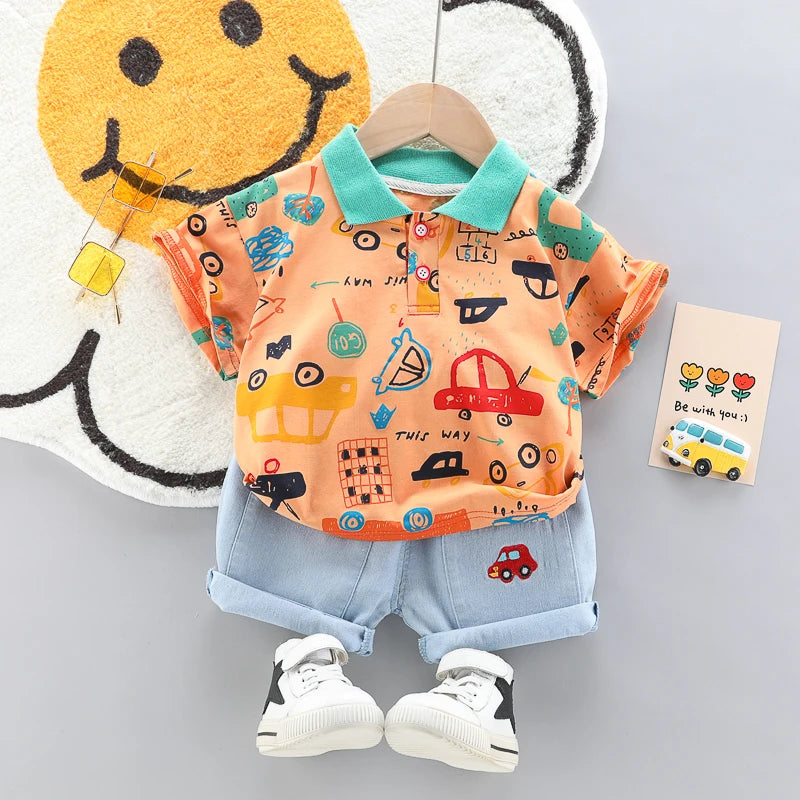 Conjunto Infantil Polo & Jeans