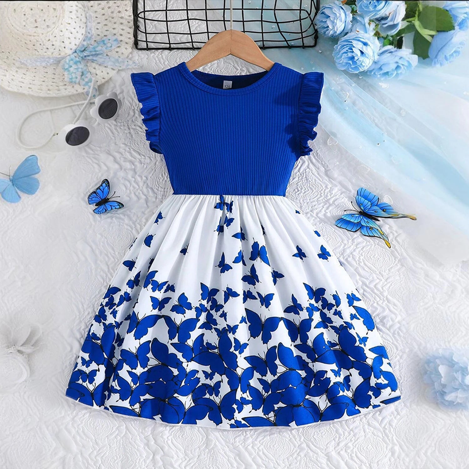 Vestido Infantil “Borboletinha Encantada” – Festa & Casamento