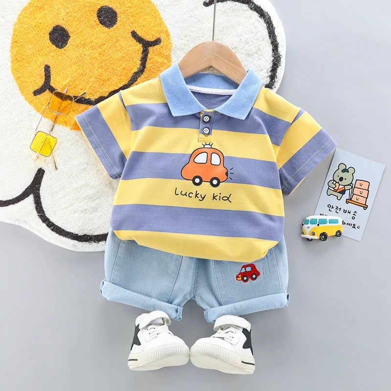 Conjunto Infantil “Theo Polo” – 2 Peças