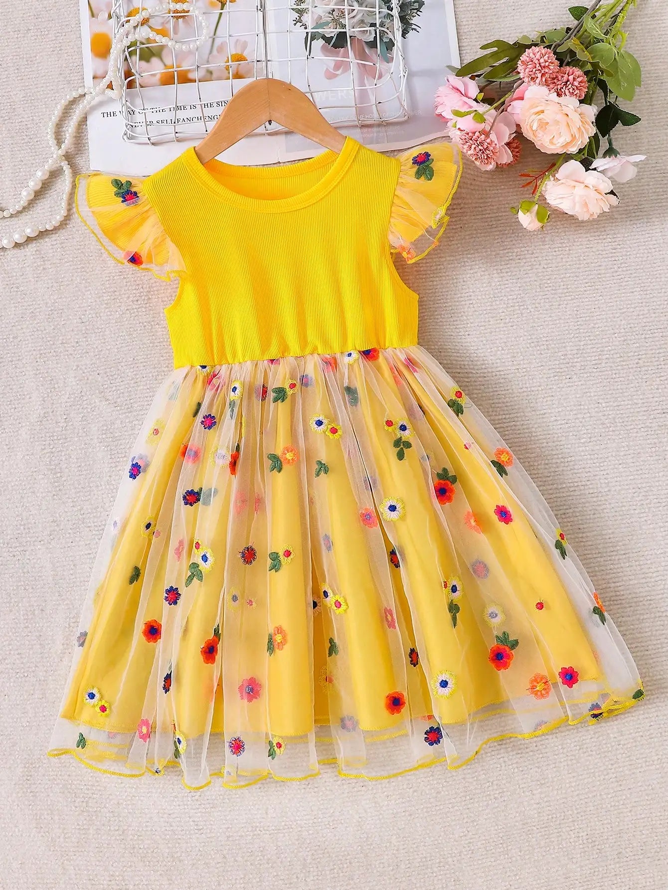 Vestido Infantil “Princesinha de Verão” – Leve & Charmoso