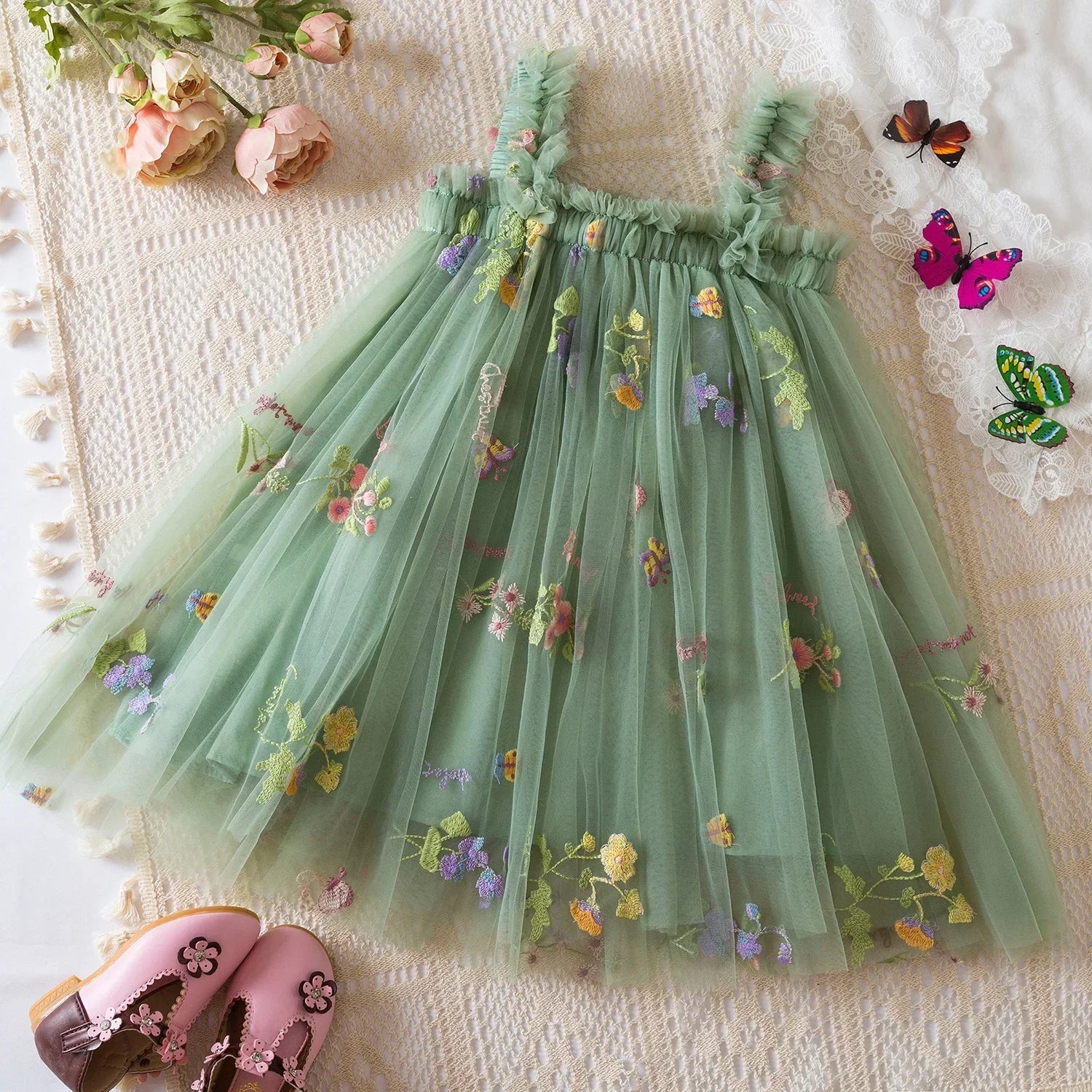Vestido Princesa Borboletas – Fairy Wings