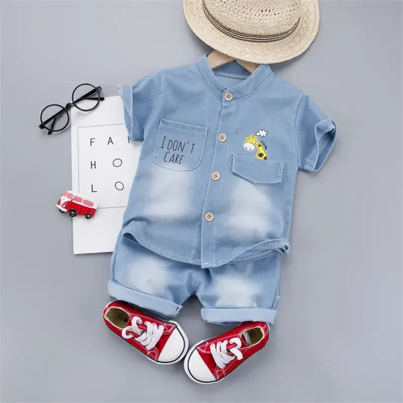 Conjunto Infantil “Gabriel Jeans” – 2 Peças