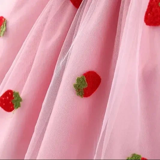 Vestido Infantil Moranguinho – Nina