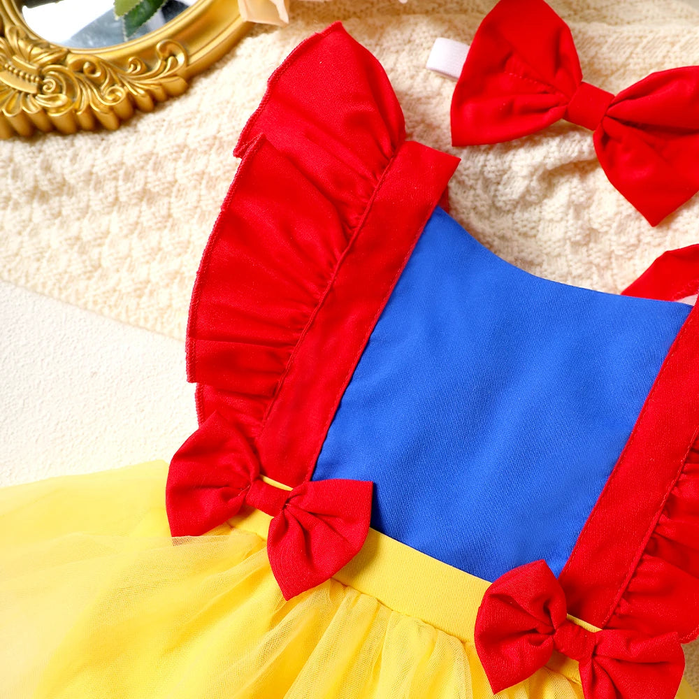 Vestido Infantil “Color Pop” – Moda Verão com Tule