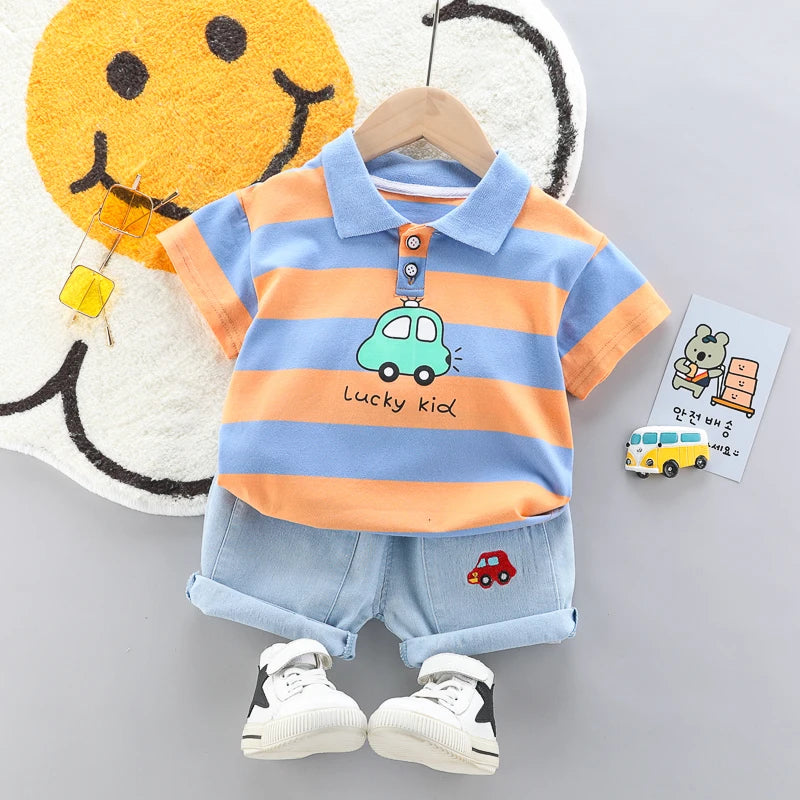 Conjunto Infantil “Theo Polo” – 2 Peças