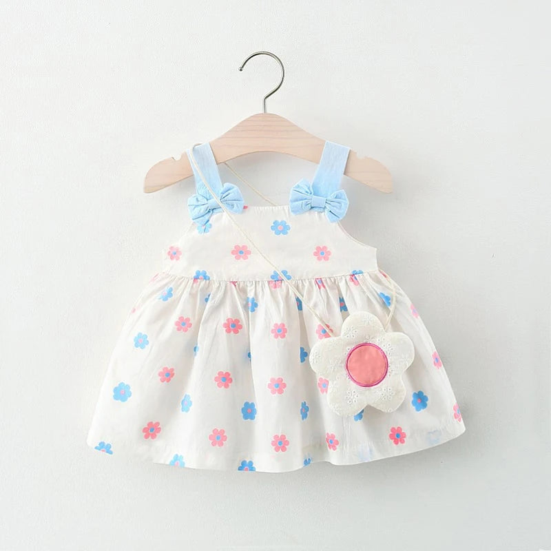 Vestido Infantil Laço 3D – Doçura