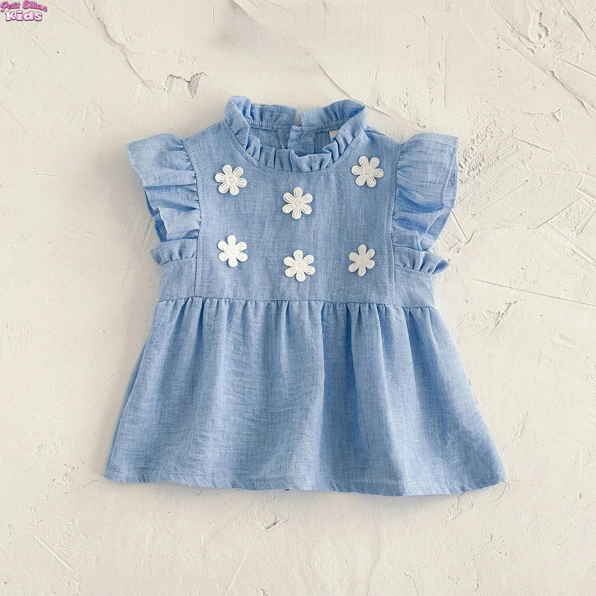 Vestido Bebê Margarida – Pétala