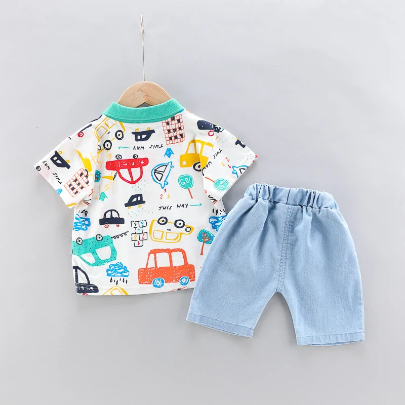 Conjunto Infantil Polo & Jeans