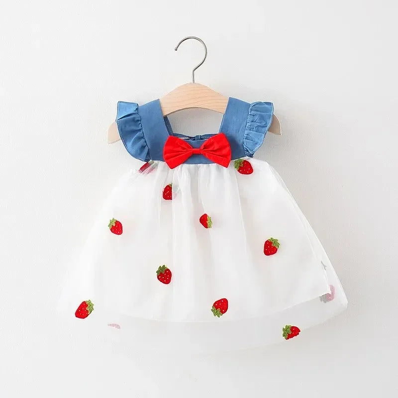Vestido Infantil Moranguinho – Nina