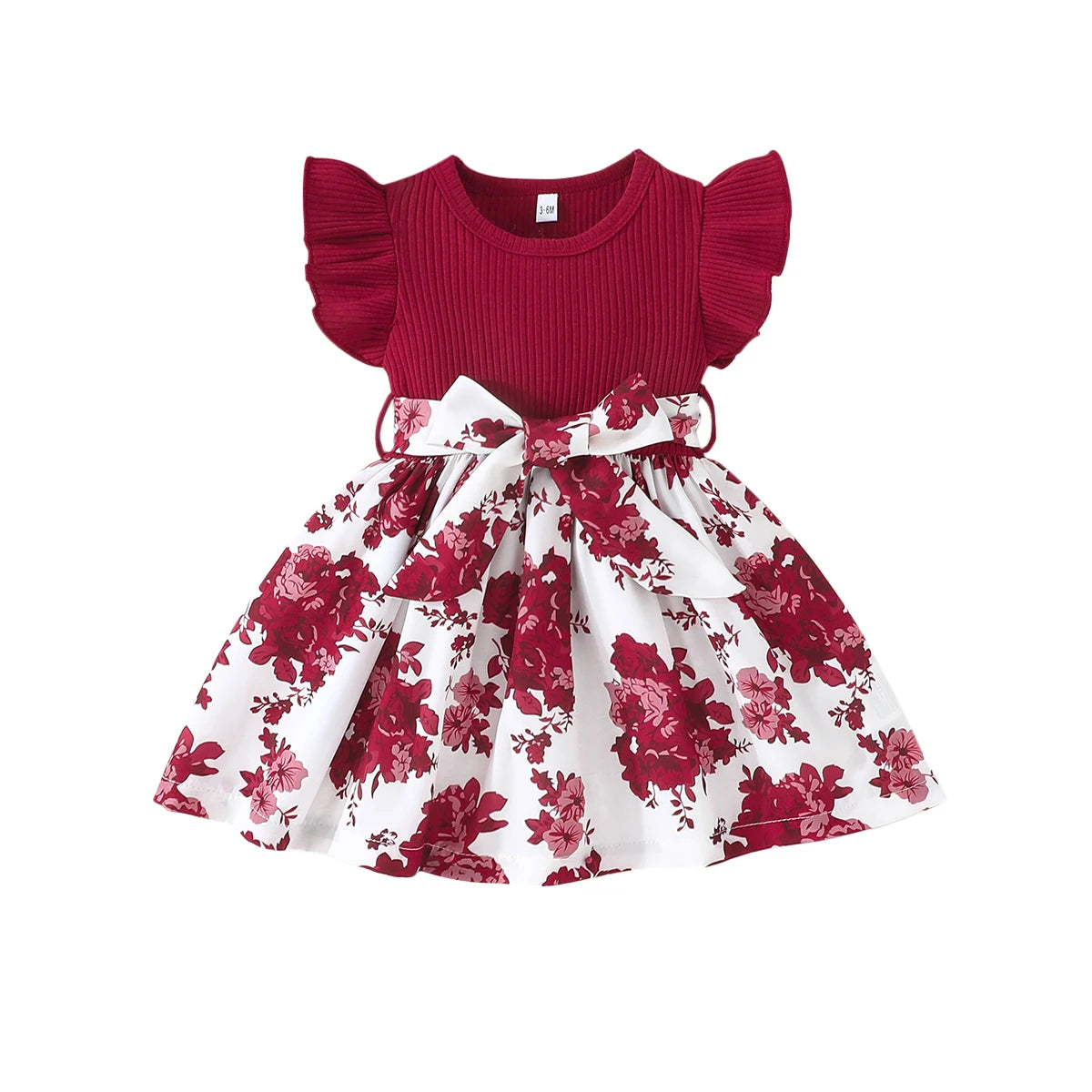 Vestido Bebê Floral – Doçura de Verão