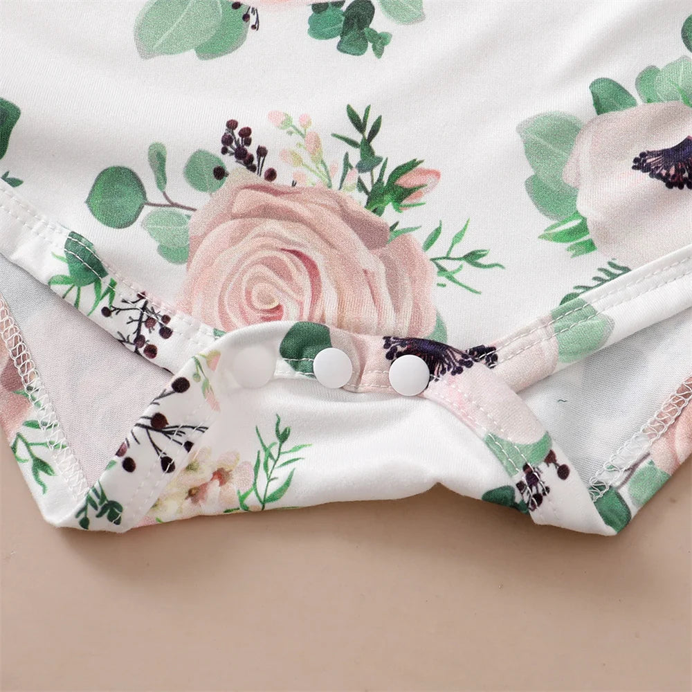 Conjunto Floral Suspensório – Encanto