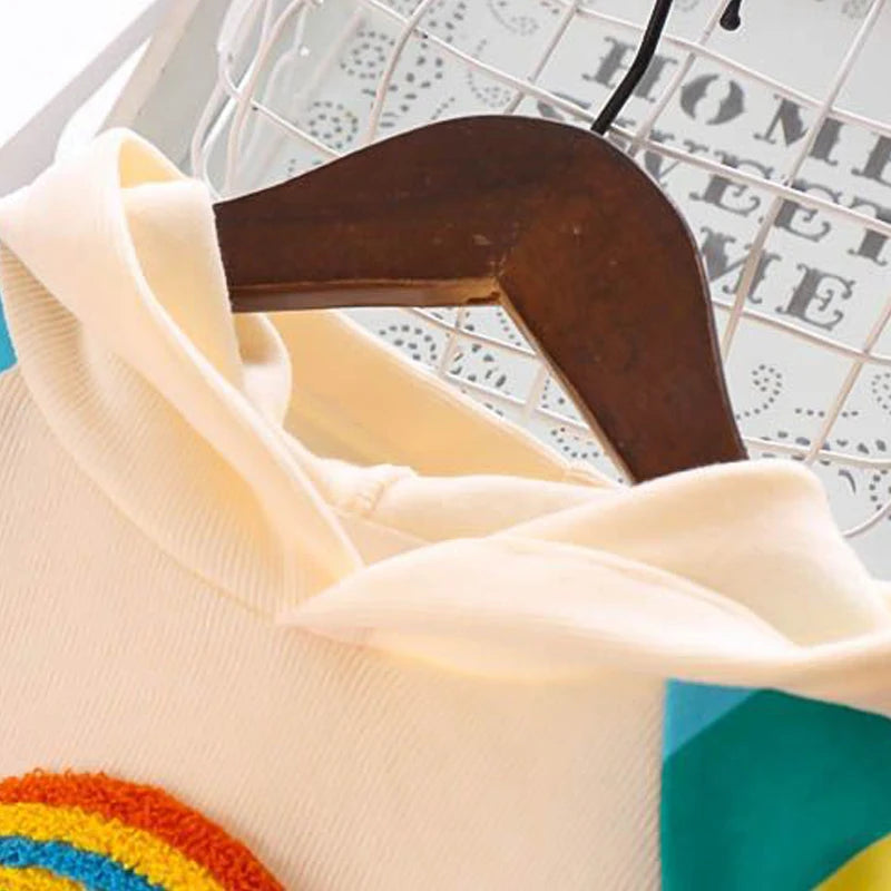 Vestido Infantil Arco-Íris – Melario
