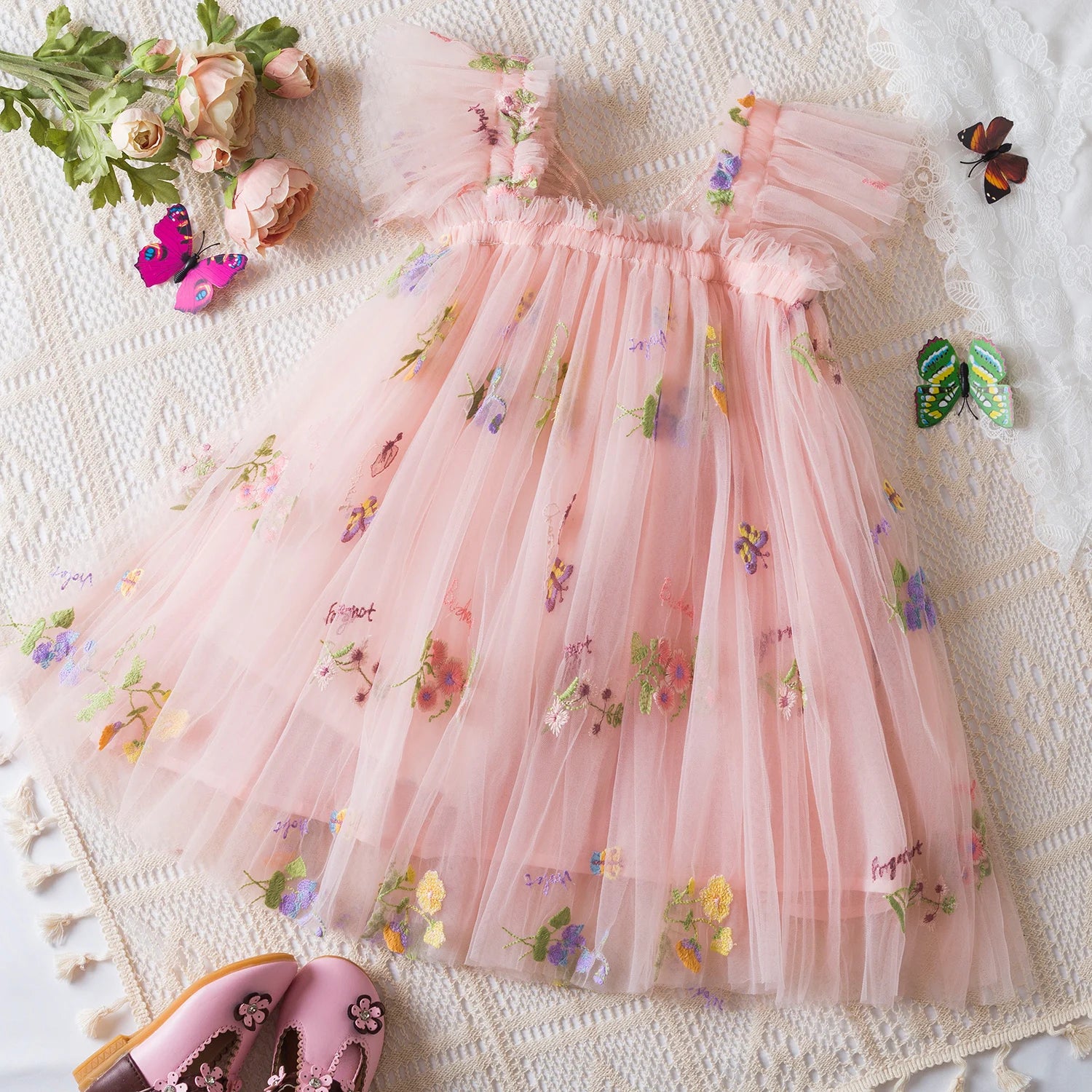 Vestido Princesa Borboletas – Fairy Wings