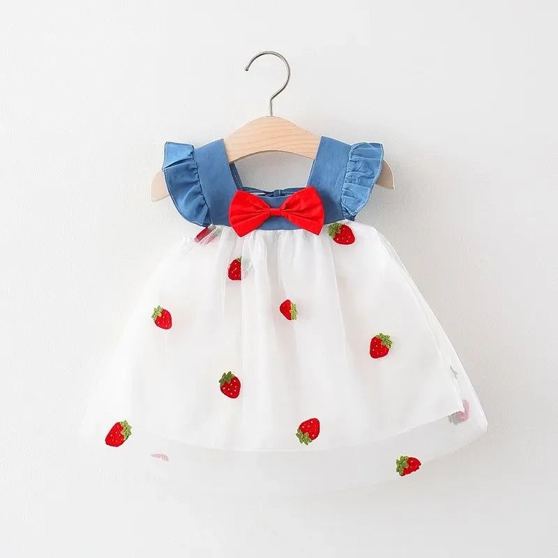 Vestido Infantil Moranguinho – Nina