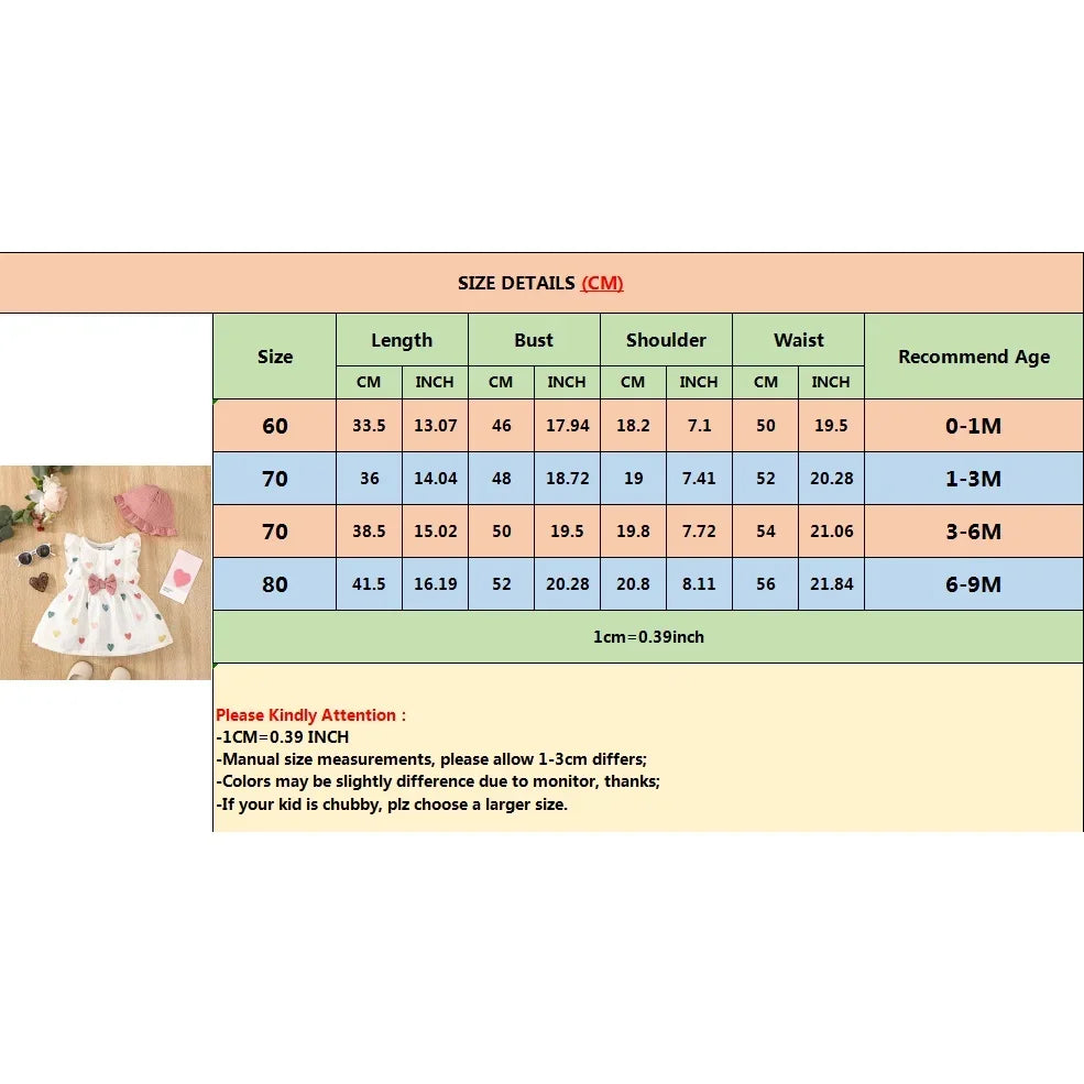 Conjunto Vestido com Chapéu Recém-Nascida – Amor de Verão