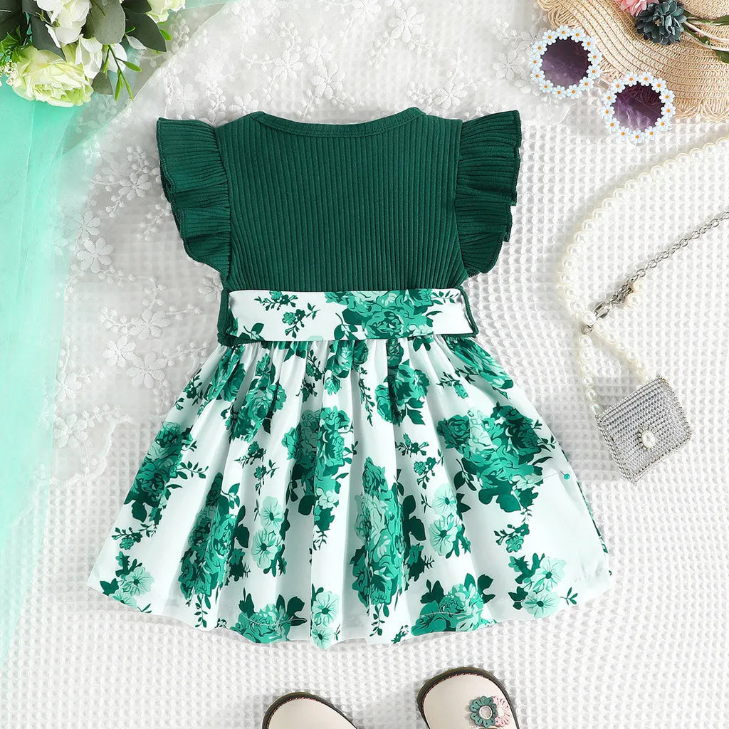 Vestido Bebê Floral – Doçura de Verão