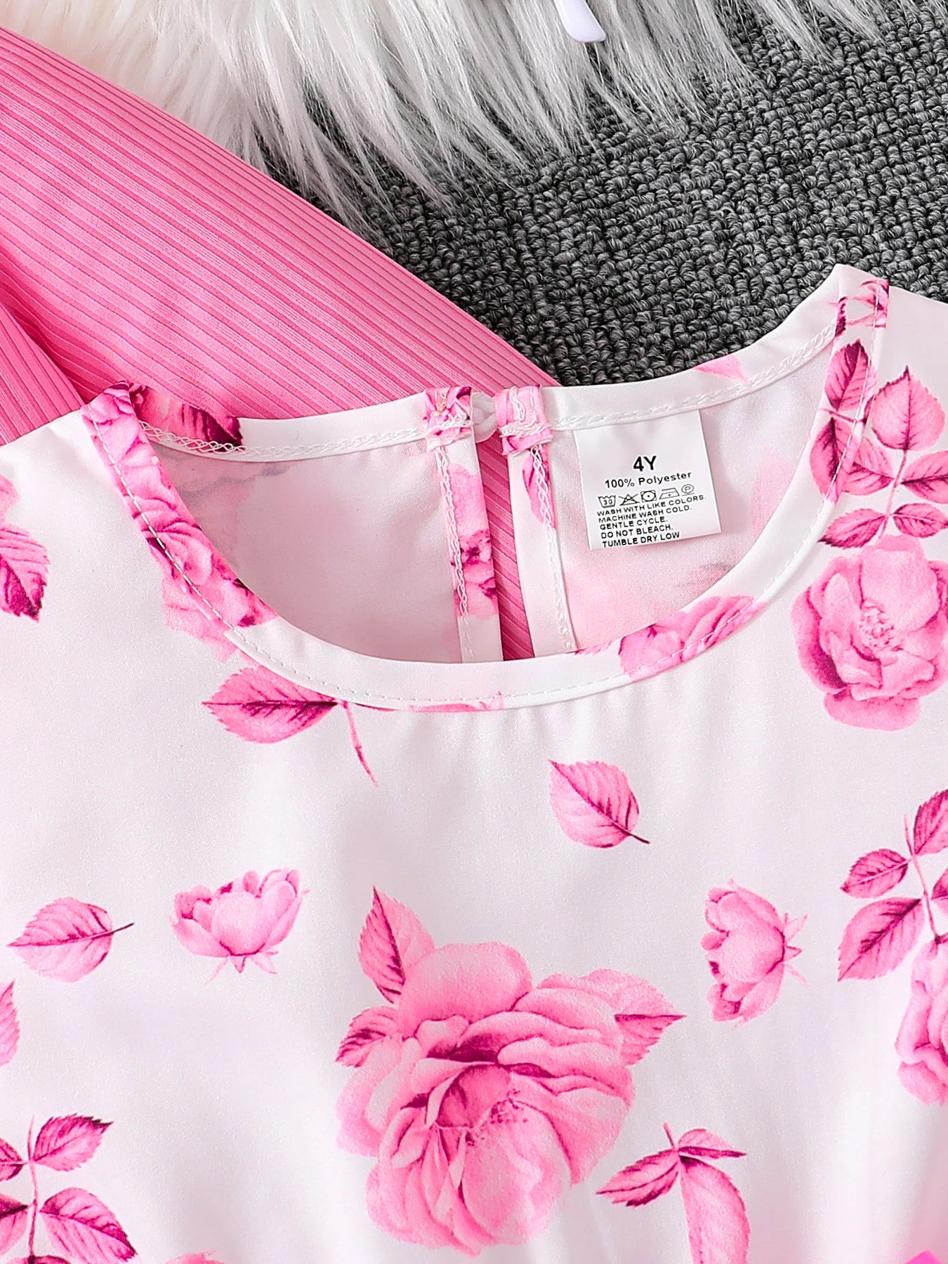 Conjunto Floral Outono – Rosé